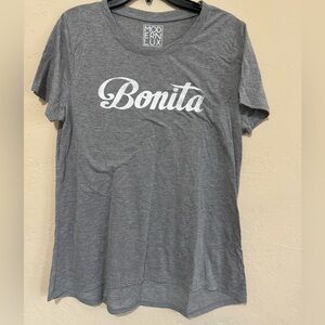 Modern Lux Gray Graphic Tee